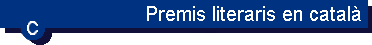 Premis literaris en catal&agrave;