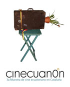 Cartell de la 3a Mostra de cinema equatori a Catalunya 'Cinequanon 2011'