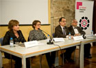 El director general per a la Immigració, Xavier Bosch, va presidir l'acte d'entrega al Pati Llimona de Barcelona