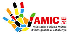 Logotip de l'Associaci d'Ajuda Mtua d'Immigrants a Catalunya (AMIC-UGT)