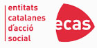 Logotip de la federaci d'Entitats Catalanes d'Acci Social (ECAS)