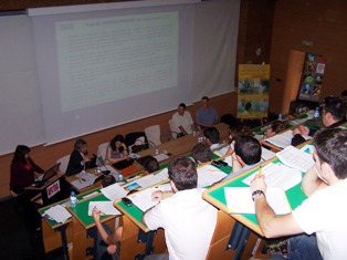 Un aspecte de la jornada