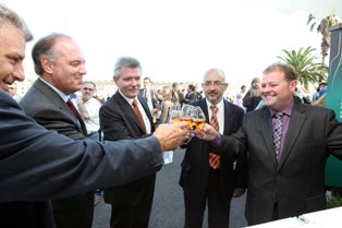 Un moment de la inauguració de la Mostra