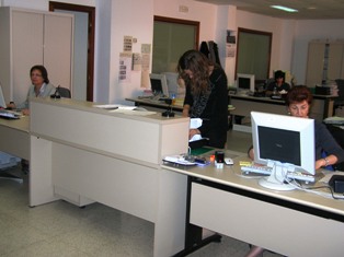 Un aspecte de l'Oficina Comarcal del Segri