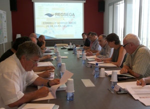 Moment de la trobada d'ahir