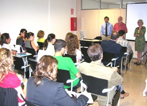 Aguado durant la inauguraci