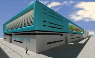 Maqueta de Fruitcentre