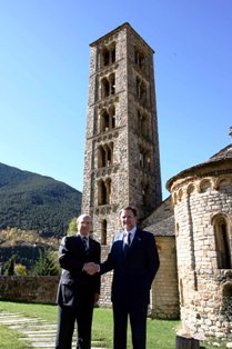 Els presidents Montilla i Iglesias