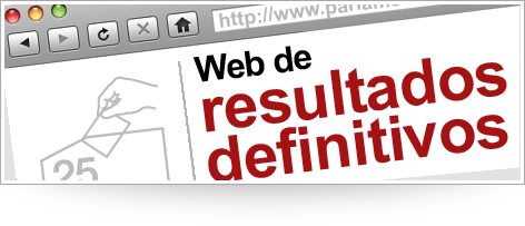 Enlaza a la web de reslutados electorales 2012