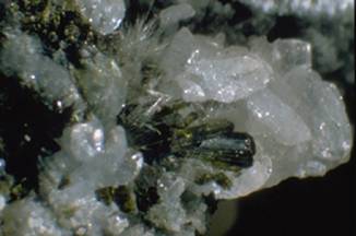 Imagen microscpica de antofilita.