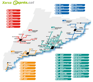 Imatge aèria del carril bus-VAO