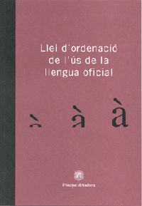 Llei d'ordenaci de l's de la llengua oficial
