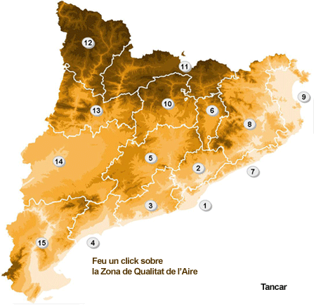 Zones de Qualitat de l'Aire