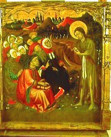 Compartiment del retaule dels Sants Joans de Vinaixa