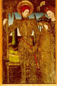 Taula de sant Jordi i la princesa