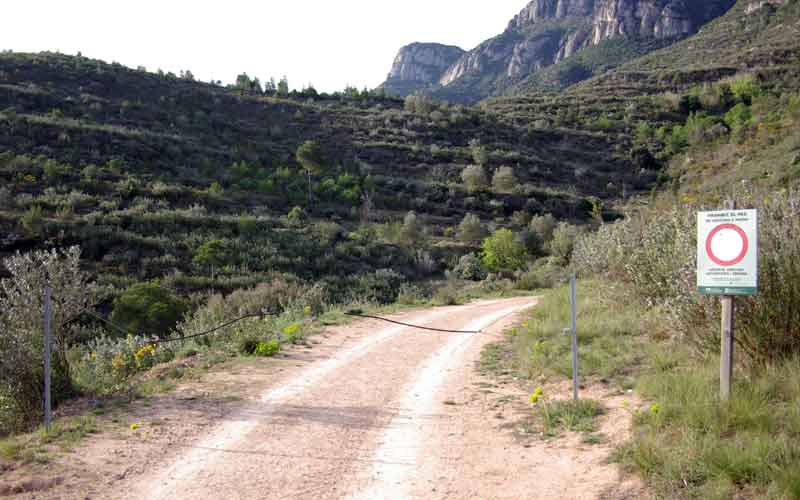 Path of Les Canals or Les Aigües