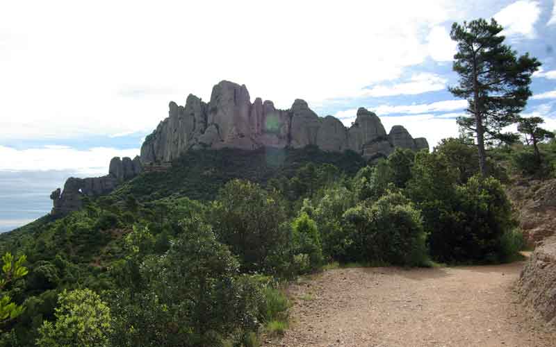 Montserrat landscape, Agulles area
