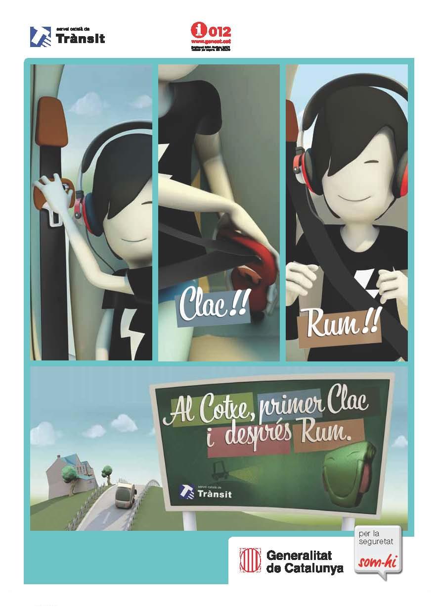 Al cotxe, primer Clac i despr�s Rum