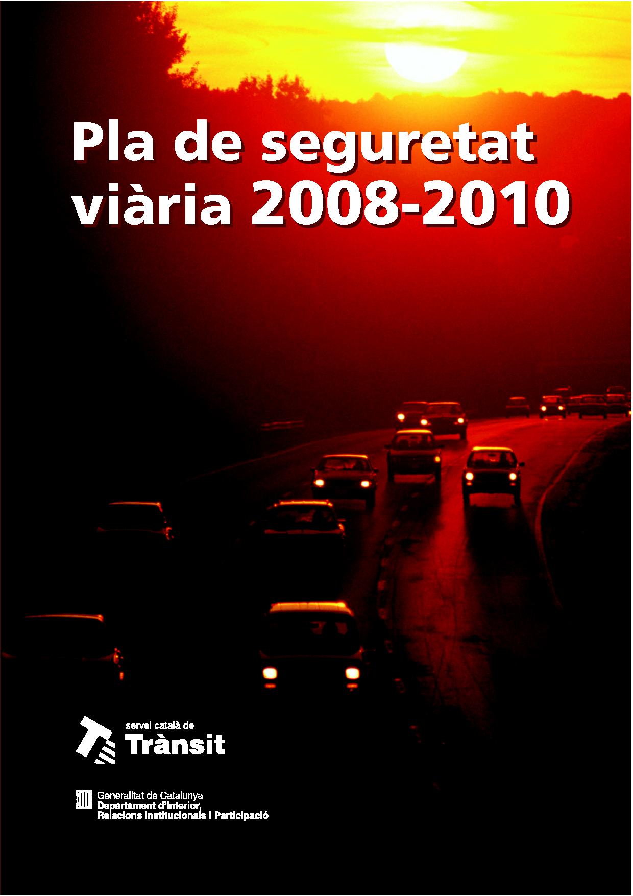 Pla de seguretat vi�ria 2008-2010