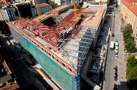 Cronologia de les obres de construcció de la nova casa de la Generalitat a Girona