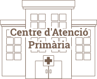 icona d'un centre d'atenció primària