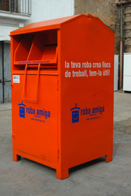 contenidor de roba