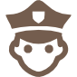 icona d'un policia