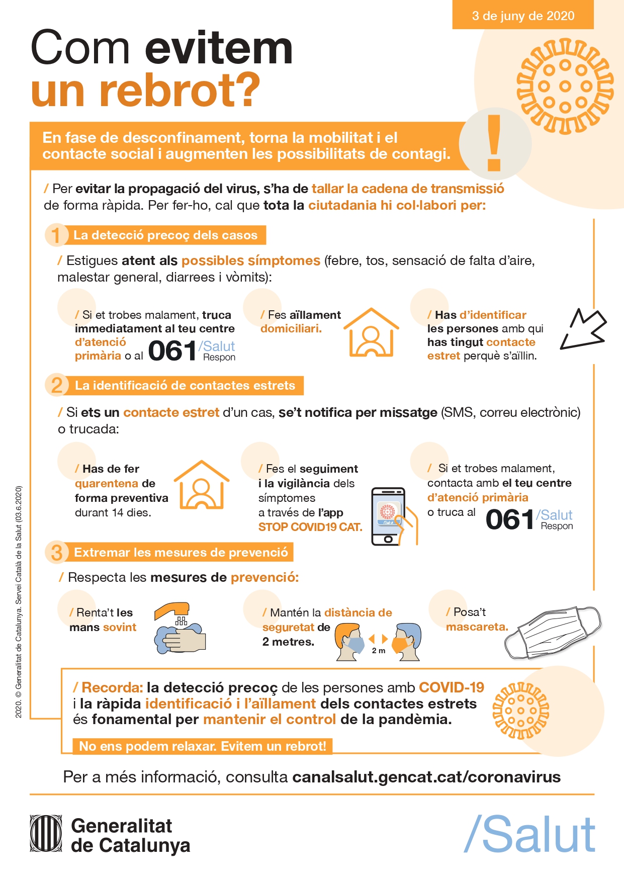 Cartell: Com evitem un rebrot?