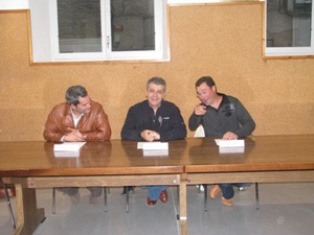 El conseller Llena en un moment de la presentaci del conveni