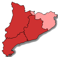 Mapa acolorit segons els resultats de la candidatura comparat amb els resultats de la convocat�ria anterior