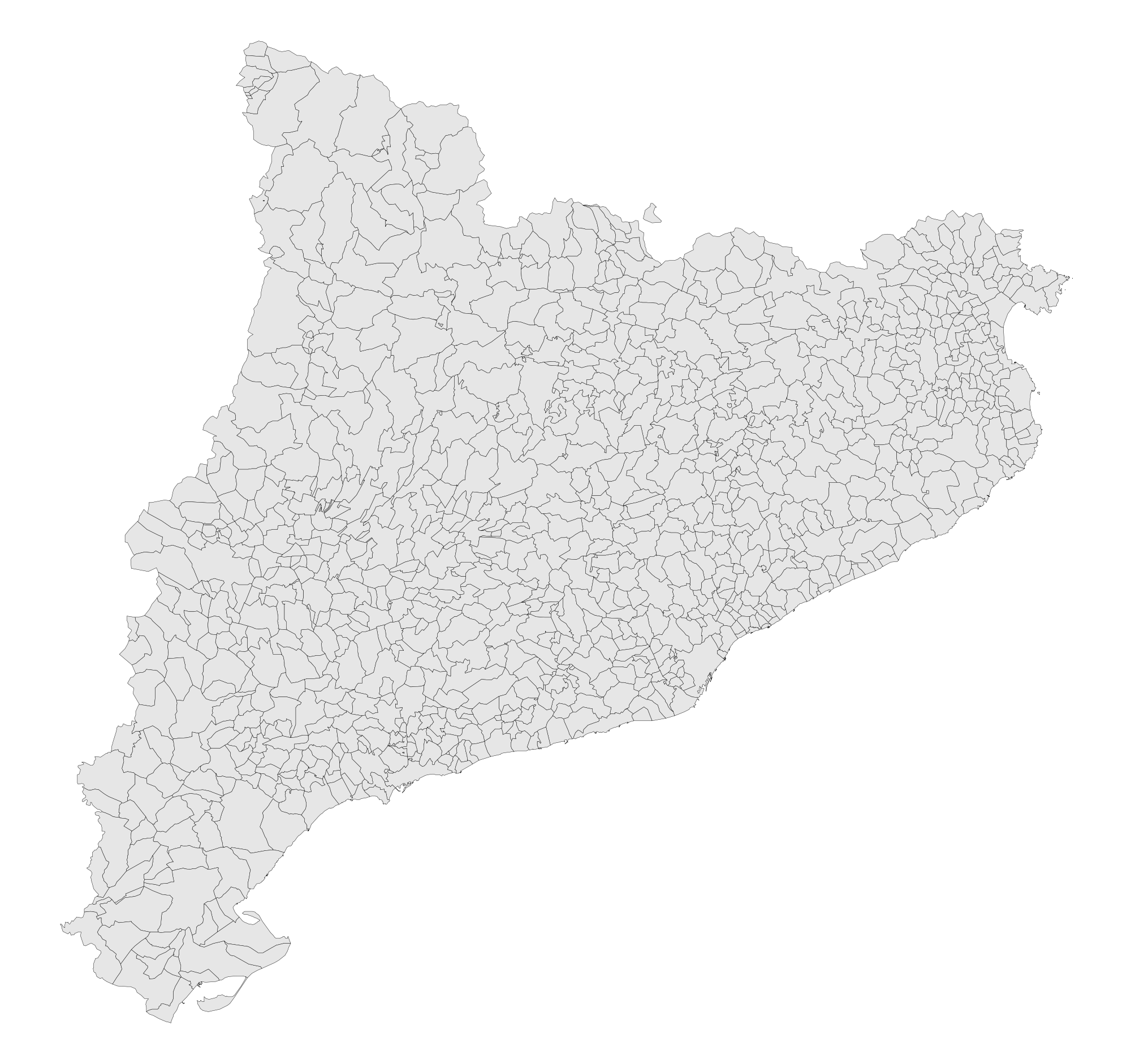 Mapa de Catalunya