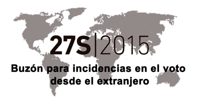 Habis tenido problemas para votar desde el extranjero el 27S? Explicdnoslo