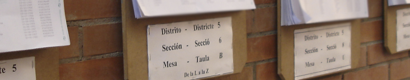 administraci&oacute; electoral